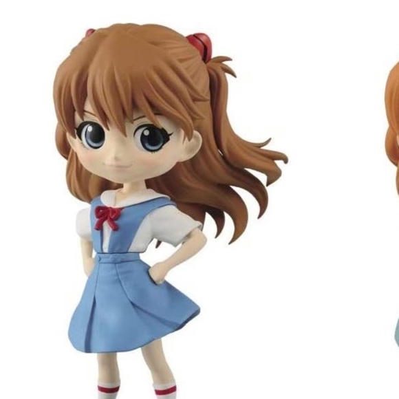 Bandai Q Posket Neon Genesis Evangelion Asuka Figure - Picture 11 of 11